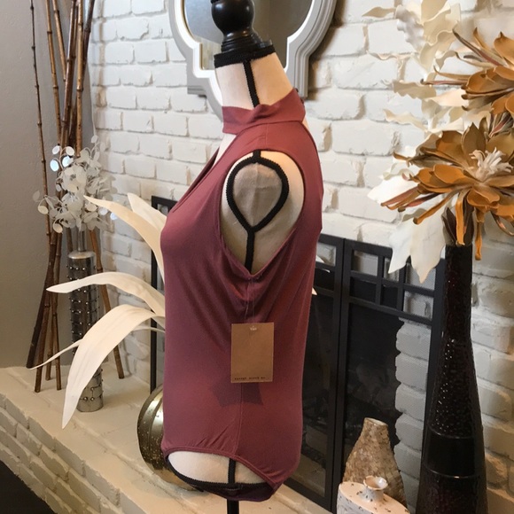 Enough about me deep mauve body suit! - Picture 3 of 5